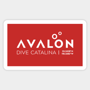 Dive Avalon Catalina Sticker